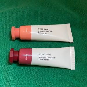 NWT Glossier Cloud Paint duo